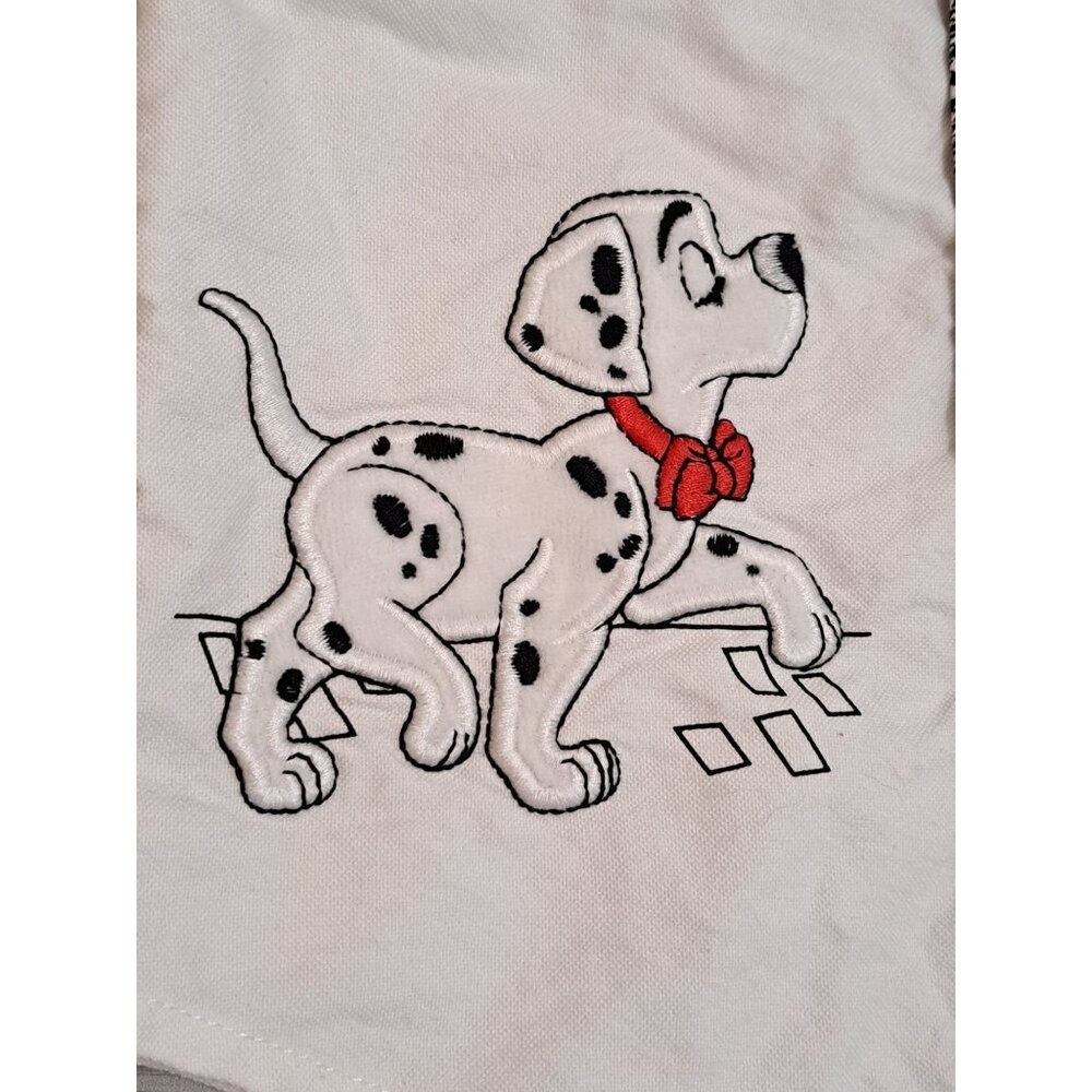 Vtg 101 Dalmations RARE Disney Baby Boys London Button-Up Shirt Bow Tie 12-18 Mo - Picture 2 of 13
